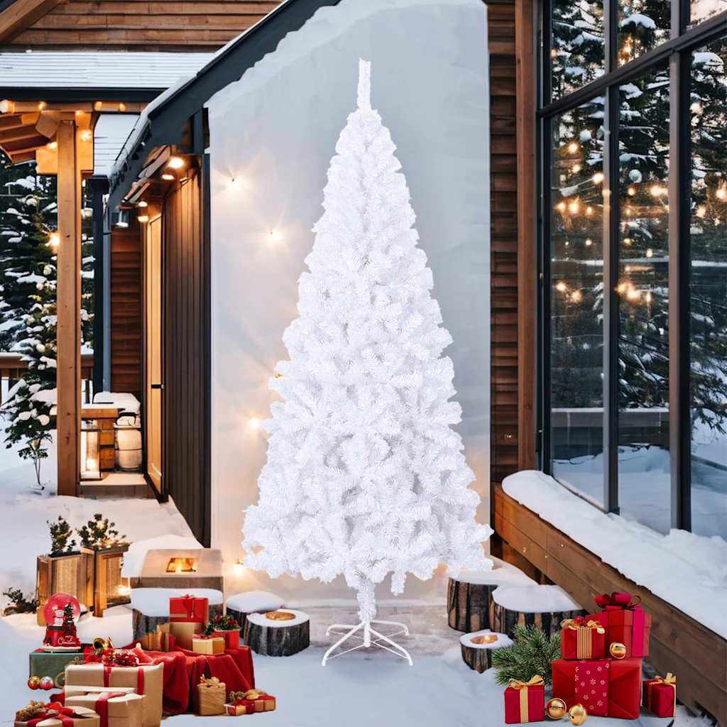 Artificial Christmas Tree Height 240 cm White