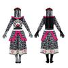 Ghost Bride Cosplay Costume Dress Mexican Day Of The Dead Colorful Flower And Rose Skull Print Horror Cosplay Halloween Costume