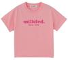 Milkfed Cooper Logo Compact Short Sleeve COOPER LOGO COMPACT Small Tee, S/S TEE, 103252011007, LtPINK,