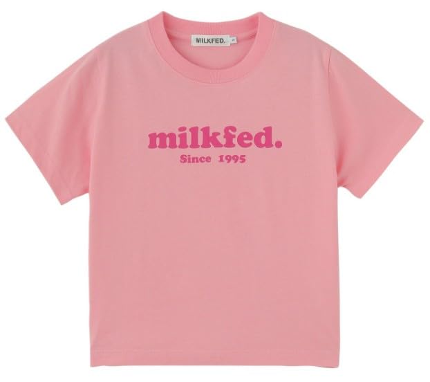 Milkfed Cooper Logo Compact Short Sleeve COOPER LOGO COMPACT Small Tee, S/S TEE, 103252011007, LtPINK,