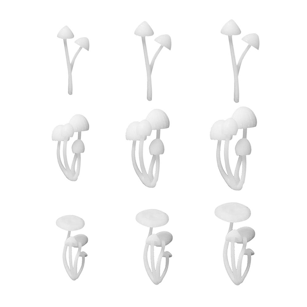 Сделай сам Кристальная эпоксидная смола Лесной пейзаж Серия Медуза Океан Наполнитель 3D Мини Модель Гриба