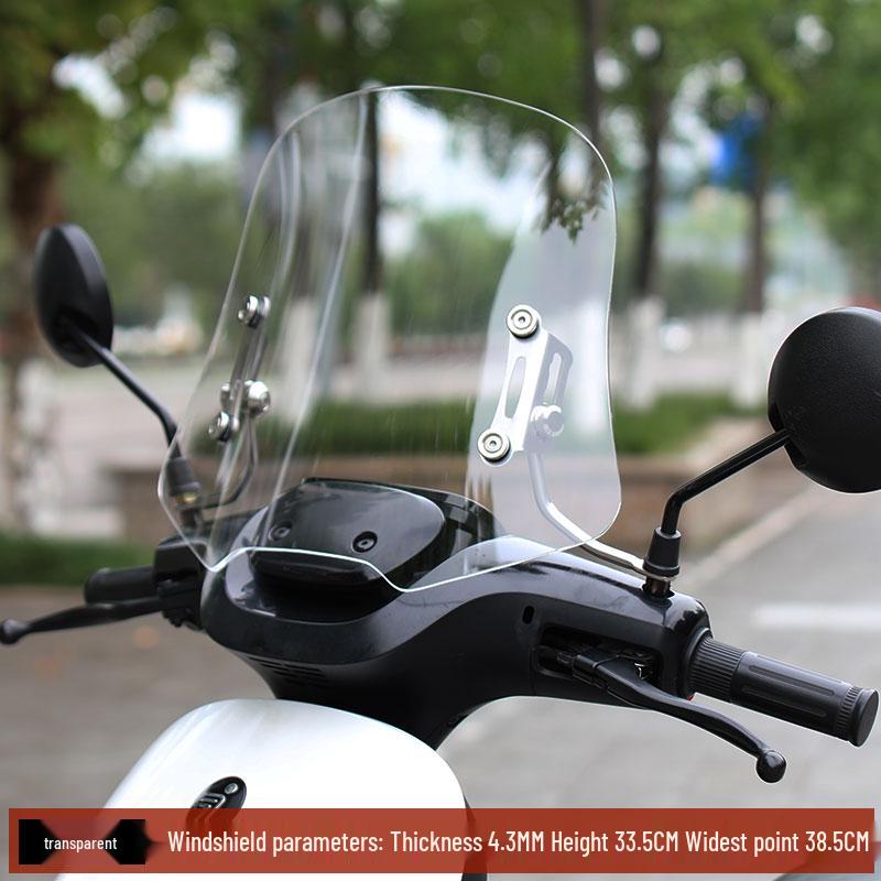 Front Windshield for Ninebot No. 9 Electric Scooter: Compatible with N and M Series