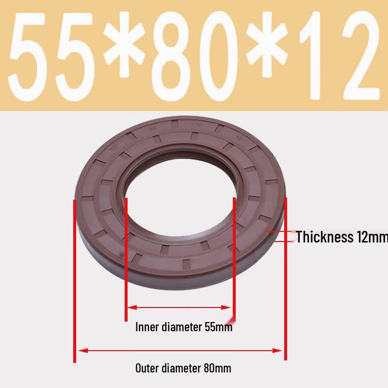Fluoro Rubber TC Skeleton Oil Seal