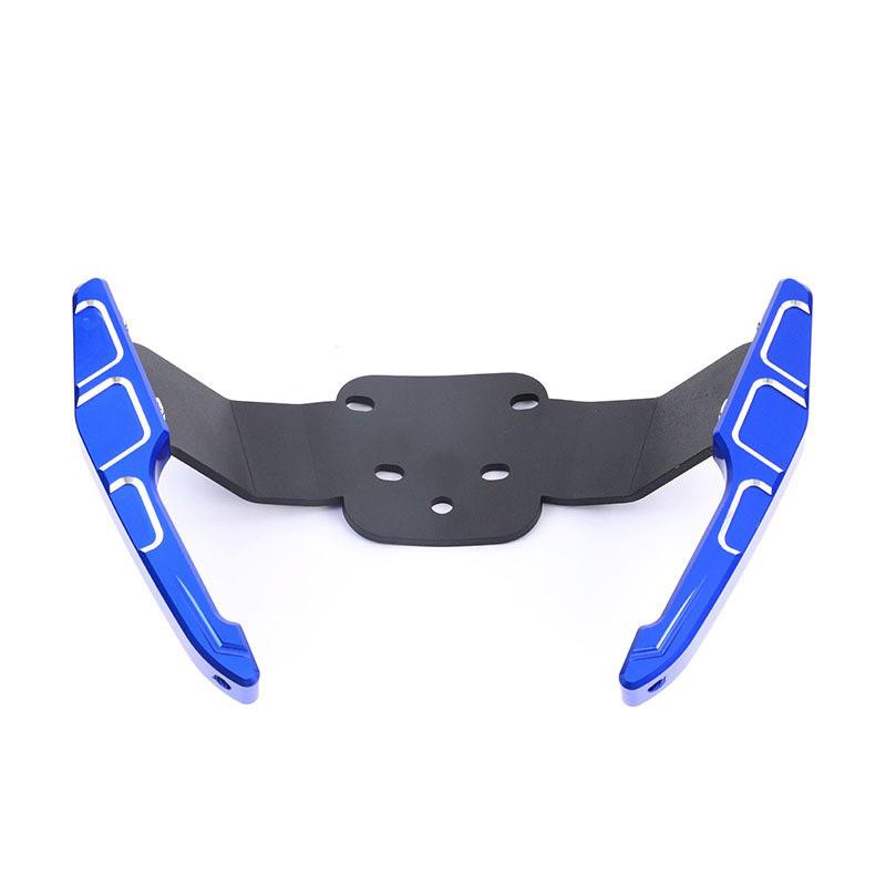 Qidian 150 Rear Handrail Wing & Luggage Rack - Aluminum Alloy