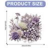 2D/Flat DIY Hanging Diamond Art Kits Diamond Painting Set Diamond Art Pendant Single Side Drill DIY Home Decor Hanging Charm