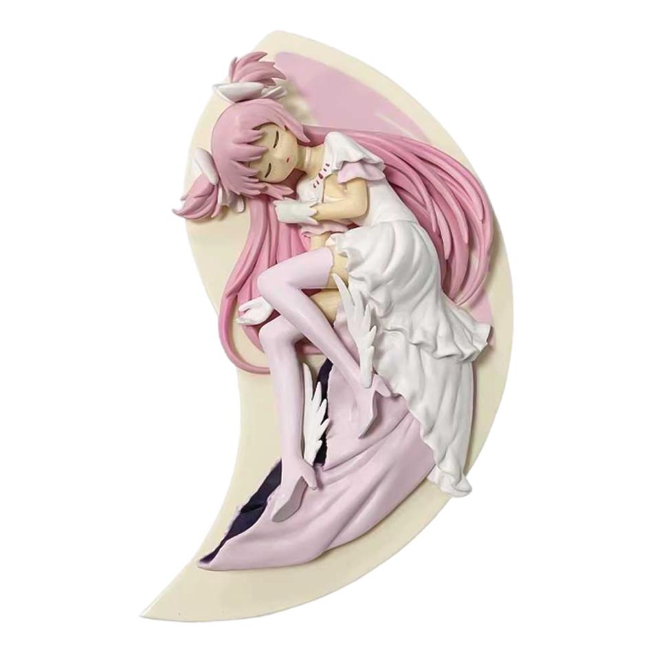 Anime Puella Magi Madoka Magica 18Cm Akemi Homura Cartoon Figure Pvc Model Desktop Ornaments Children'S Toys Holiday Gifts