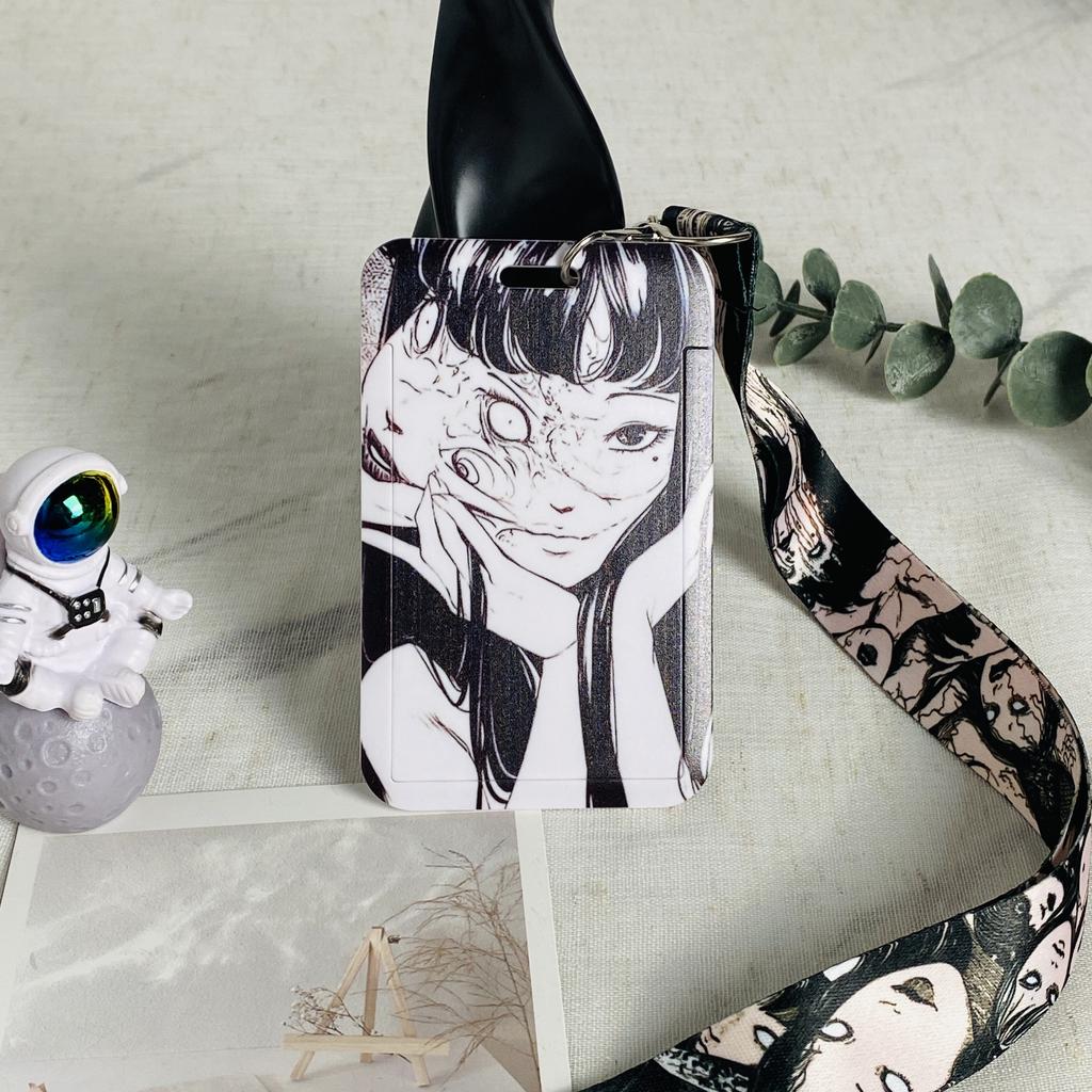 Cordones para Llavero de Anime Portapase de Insignia Tarjeta de Crédito ID Cuerda para Colgar Lariat Cordón para Llaves Accesorios de Anime Regalos Halloween