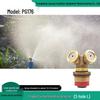 Adjustable 2-Hole Copper Spray Nozzle for Dust Control and Garden Cooling