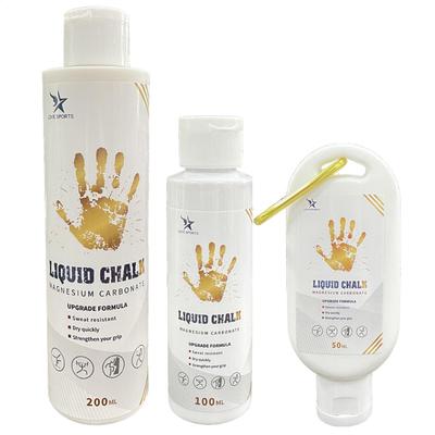 50/100/200ml Liquid Magnesium Powder Fitness Lifting Anti Slip Cream Grip Liquid Magnesium For Pole Dancing Rock Climbing Gym