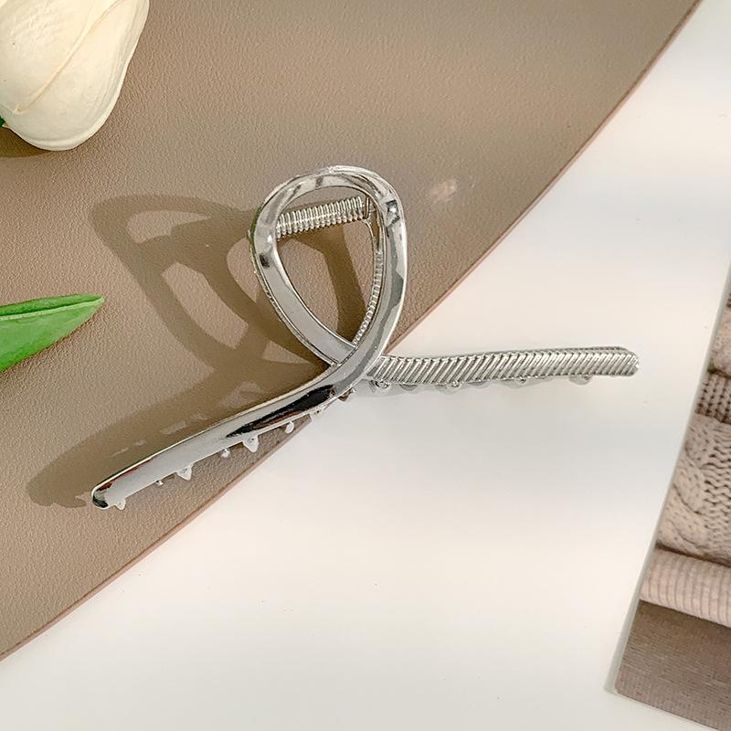 

Metal Geometric Hair Claw Crab Hairpins for Women Striped Hair Clips Barrettes Girls Korean Ponytail Clip Hair Accessories