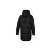 Puma Solid Color Logo Mid-Length Hooded Down Jacket Men Outerwear Black 580874-01