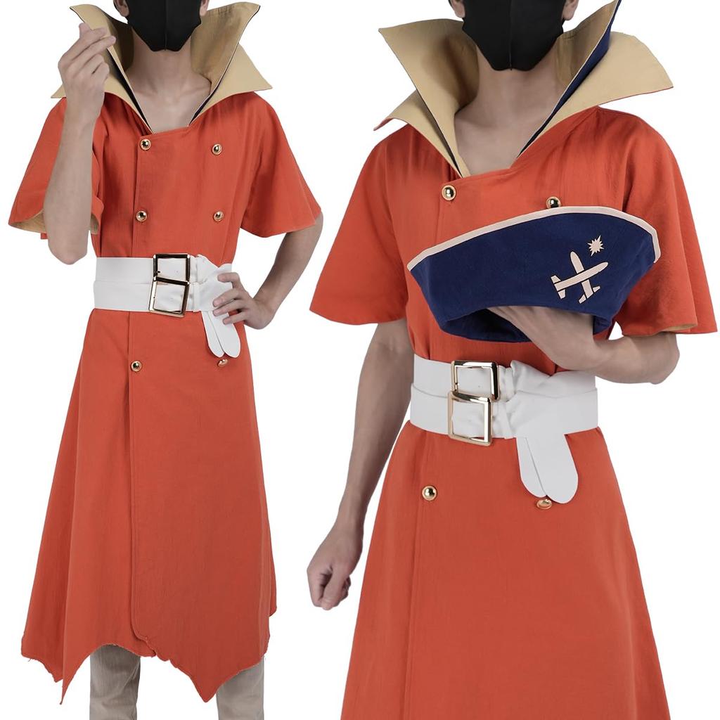 [HOLOUN] Dr. Stone Ryusui Nanami Cosplay Costume, Halloween Costume, Christmas Costume, Size L