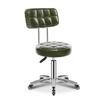 Hairdressing Rotating Salon Stool - Large Barber & Beauty Chair with Rollers
