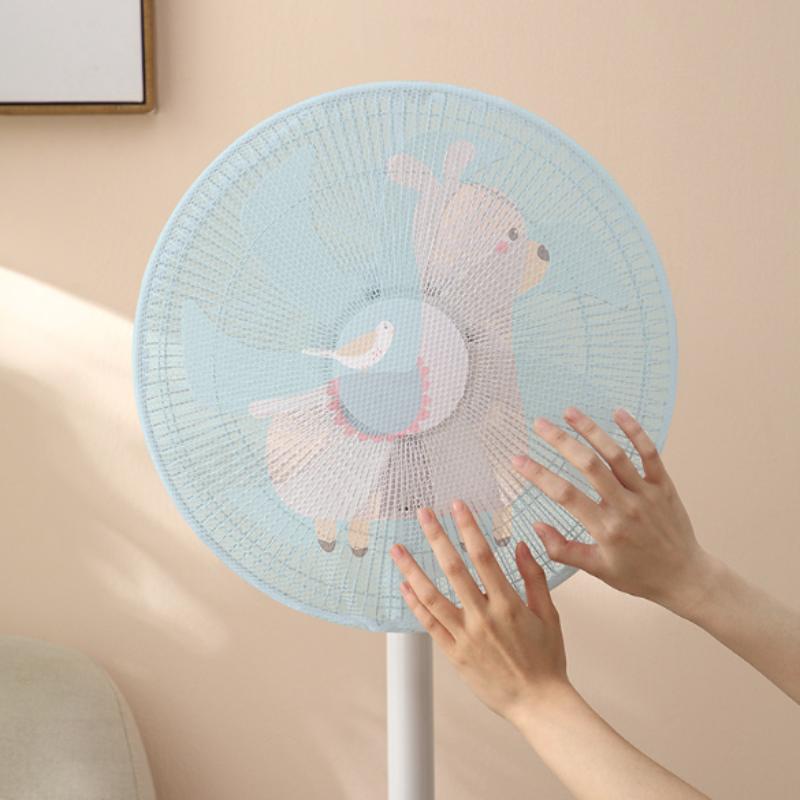 Eletric Covers Electric Fan Protective Nets Anti Pinch Hand Safety Pinch-Proof Stand Fan Covers Fan Guard Storage Bags