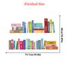 Motivational Book Wall Stickers Back To School Decor Self-Adhesive Inspirational Decal Quotes for Study Room Bedroom Living Room