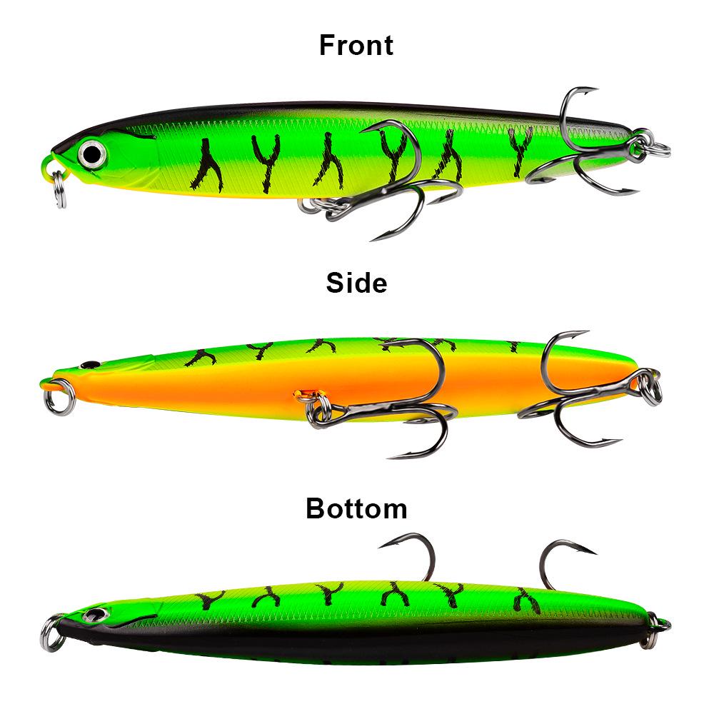 Long Cast Sinking Pencil Lure: 10/14/18/24g Bionic Hard Plastic Fishing Bait