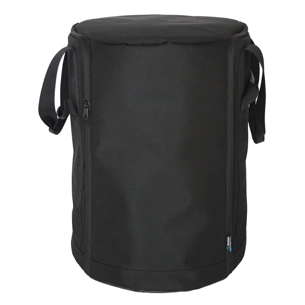 Nagano Outdoor Style Stove Bag, Storage Cover with Handle for Snow Peak, Toyotomi, and Rainbow Stoves (Black)