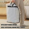 Portable Foldable Shoe Pouches For Men Women With Separate Sections Keep Footwear Clean During Trip And Daily Organization