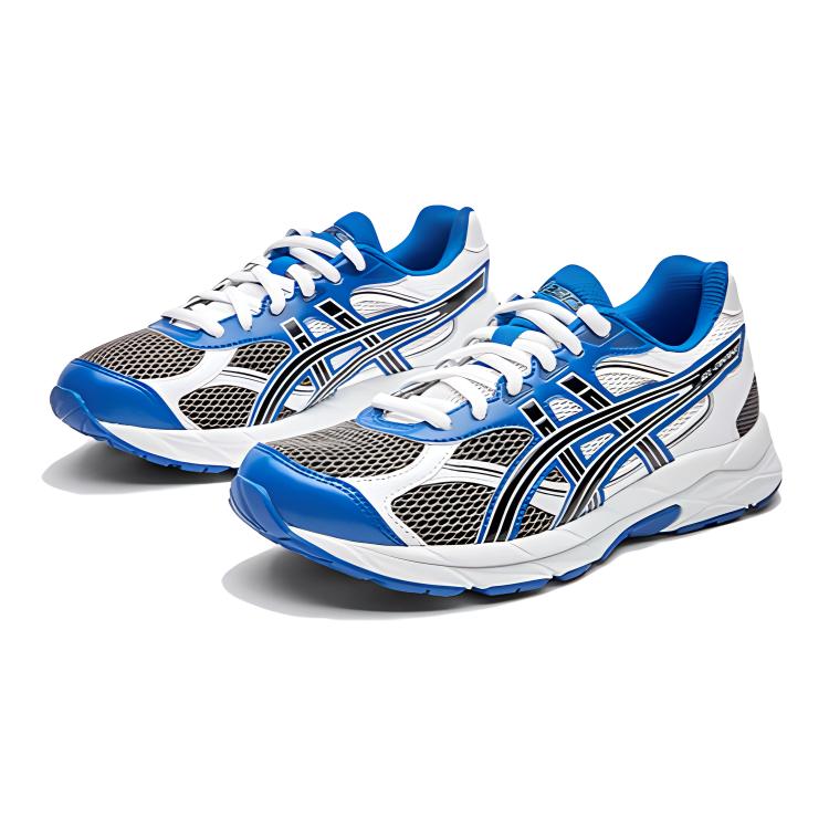 Asics Gel-Contana GS Lightweight Sweat-Wicking Outdoor Fitness Running Shoes Kids Sneakers Gray Blue 1014A371-100