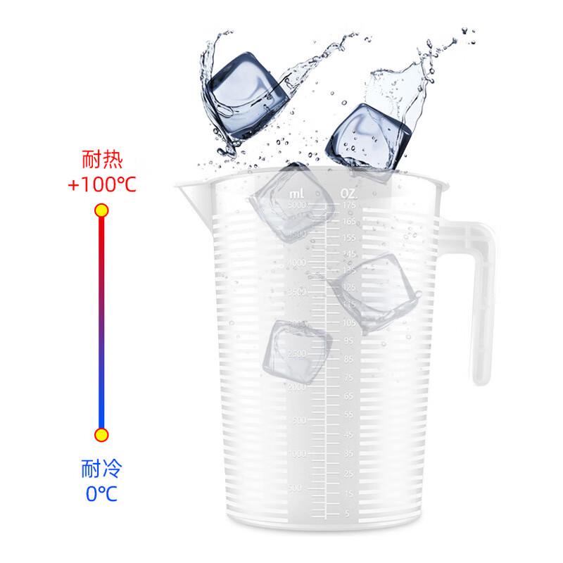 Lijia Kitchen Plastic Measuring Cup with PP White Lid