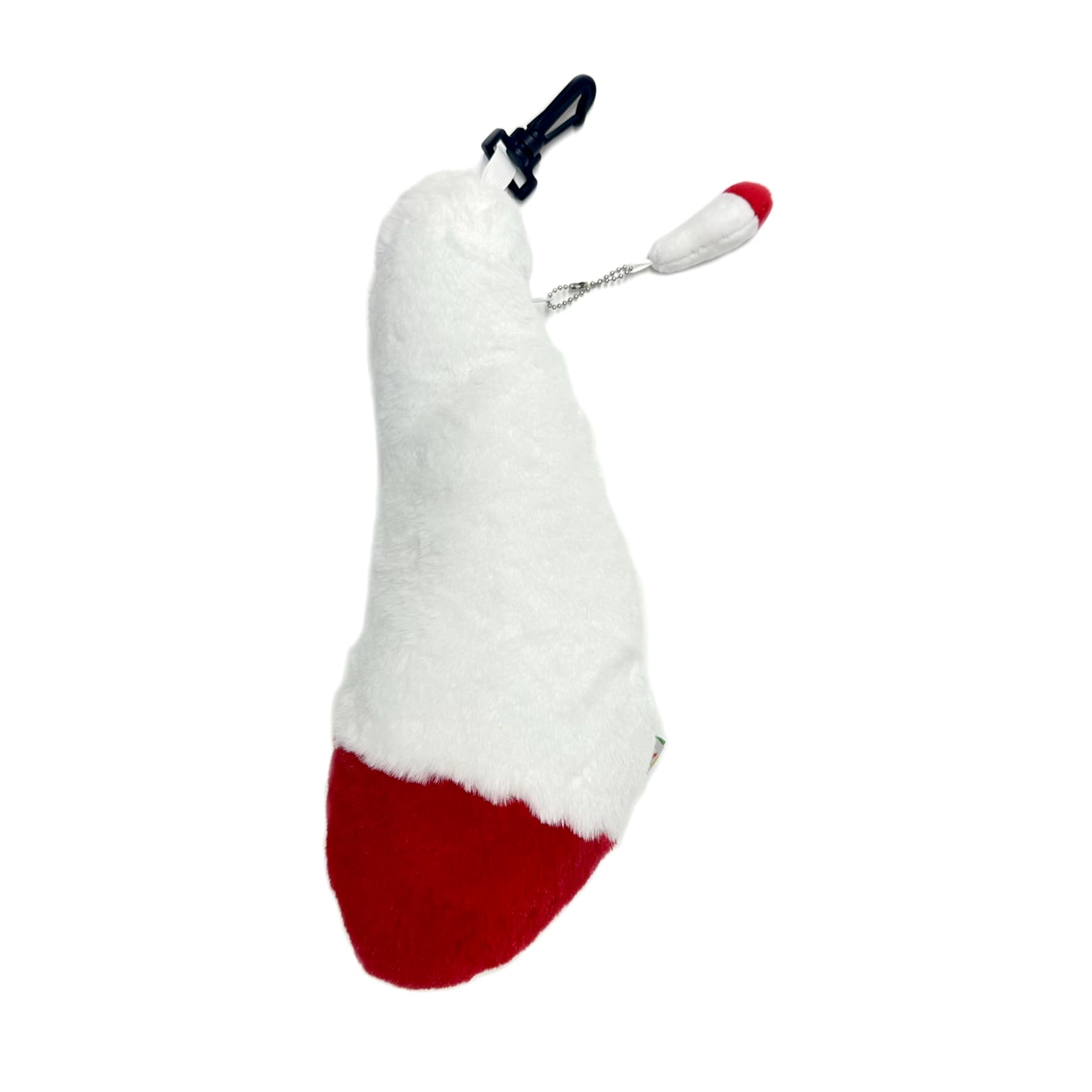 

Cute Sales Plush Toy Fox Tail Pouch White N0184