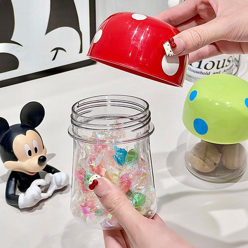 New Simple Mushroom Storage Jar Home Storage All-Match Product Sealed Leak-Proof Storage Jar Coffee Jar