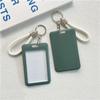 Card Keyring Business Key Chain Badge Holders ID Card Holders ID Card Protective Bus Card Cover