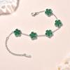Clover Lucky Bracelets Womens Hand Double Sided Flowers Jewellery Gifts Stainless Steel Bracelet Gold Plated Bracelets Man
