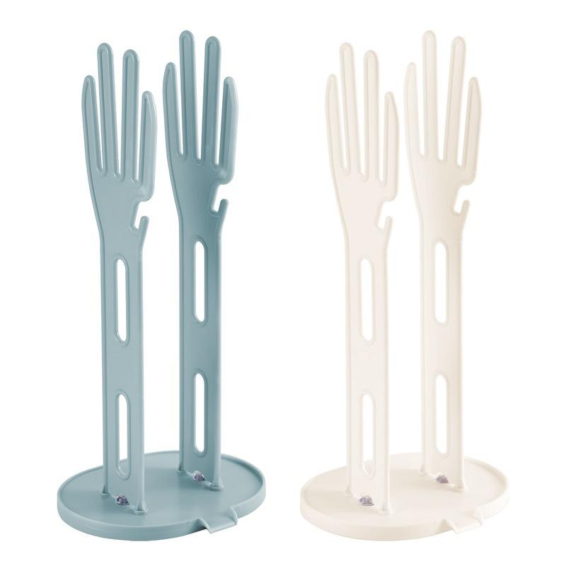 Kitchen Glove Stand Holder Rubber Glover Dryer Rack Towel Holder Drain Countertop Storage Rack Kitchen Sink Accessories Tool New