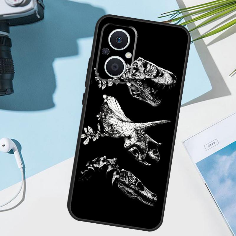Dragon Dinosaurs Cover For OPPO Reno 13 F 10 11 12 14 Pro 11F 12F 14F 7 8 Lite OPPO Find X9 X8 X5 X6 Pro Case
