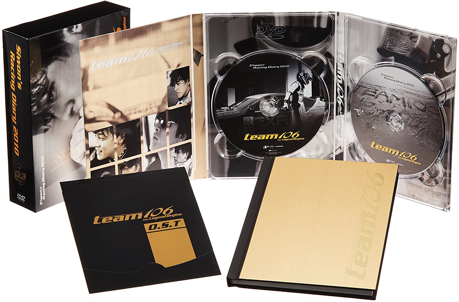 

DVD - Ryu Siwon Racing Diary 2010 (Part.1 Japan Movies & DVD Used