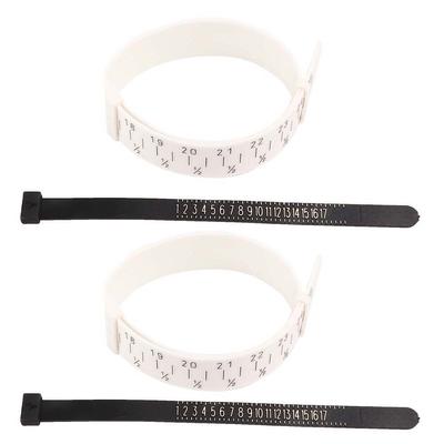 2 Sätze Finger Handgelenk Messwerkzeug Ring Armband Größenmesser Schmuckherstellung Messwerkzeug