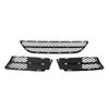 Frontstoßstange unten Gitter Set 51117134081 Links Rechts Seite Nebelscheinwerfer Gitter Abdeckung Ersatz für 3er E90 E91 Limousine