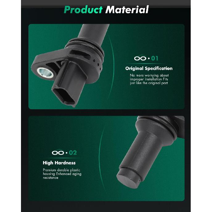 SCITOO Crankshaft Position Sensor fit for Nissan for Altima 2007-2018,for Nissan for NP300 2016-2017,for Nissan for NP300 Frontier 2016-2017