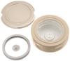ZOJIRUSHI Stainless Steel Food Jar, 350ml, Cream, SW-EE35-CC