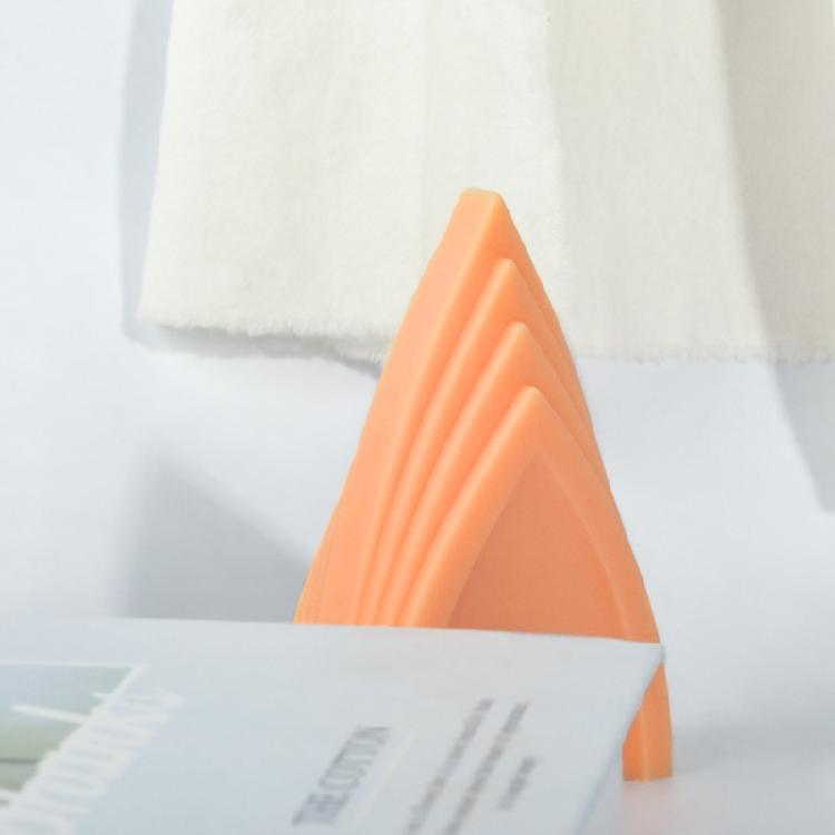 3D Triangular Candle Mold Epoxy Resin Casting Silicone Mold for Making Candle