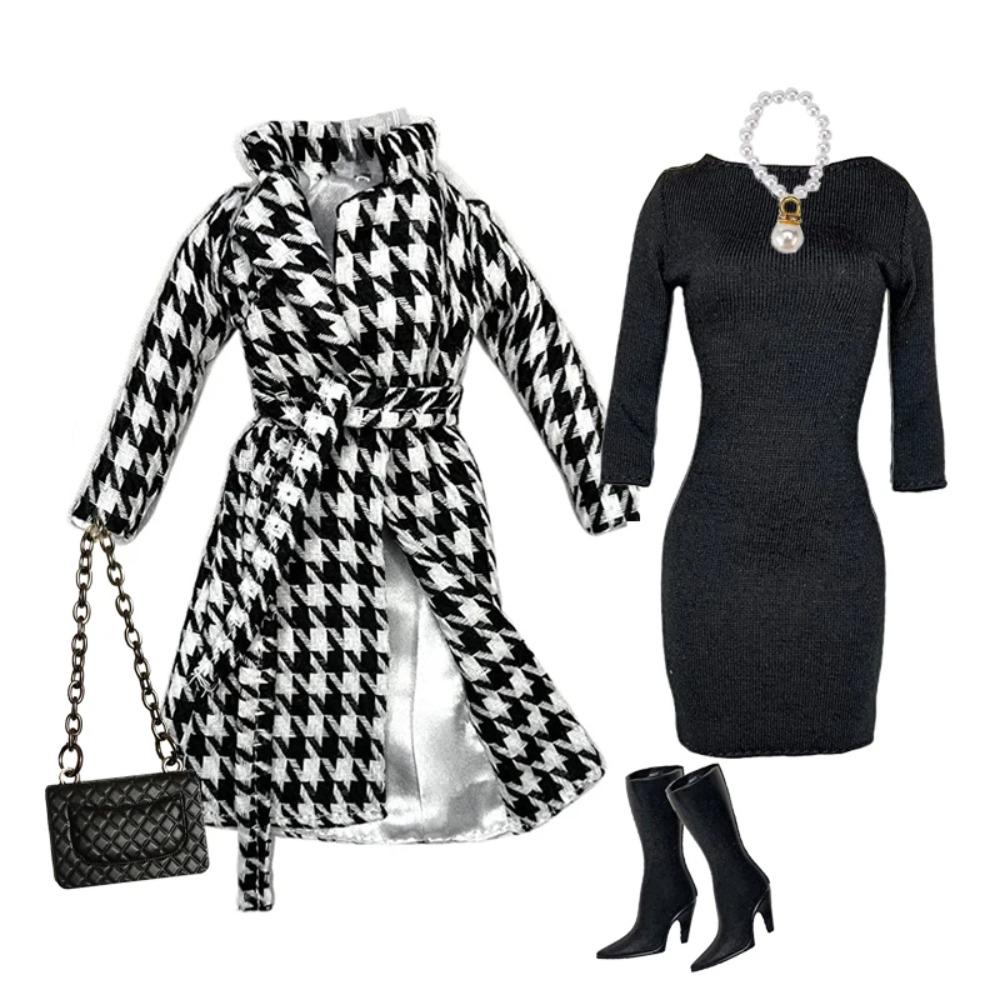Doll Clothes Deluxe Fashion Pack Tea TIME Black & RED Classic Set for 11.5” Doll