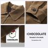 :CHOCOOLATEit Men's American High Street Retro Lapel Jacket
