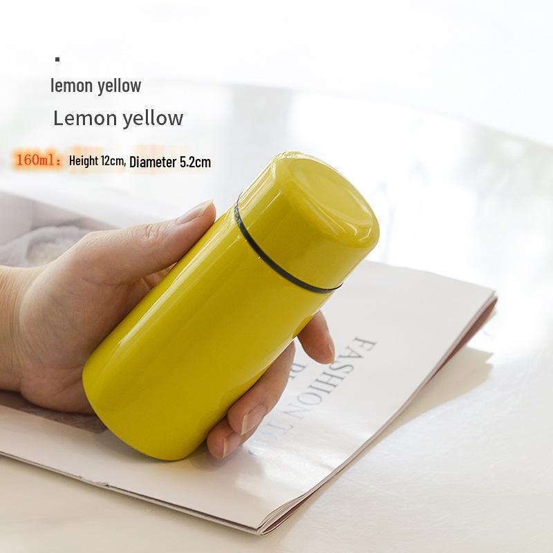 

Mini Lipstick-Size Portable Stainless Steel Insulated Cup - Outdoor Vacuum Pocket Mug 160ml