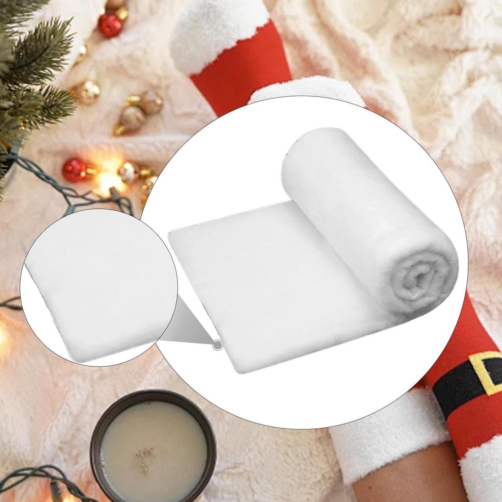 Artificial Snow Blanket Decor Home Decor Winter Wonderland Decor Xmas Snow Sheet