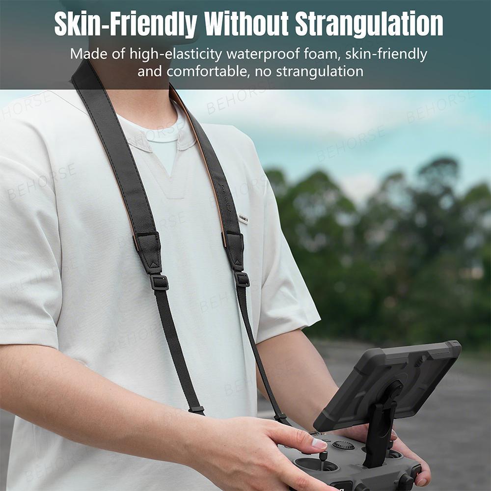 Adustable Lanyard For DJI RC Pro 2/RC 2/RC Remote Contorll PU Neck Strap For DJI Mavic 4 Pro/Neo/Air 3/Mini 4 Pro Accessories