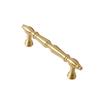 Solid Brass Furniture Handles Brushed Antique Brass Drawer Knobs Retro Cabinet Pulls  For Wardrobes