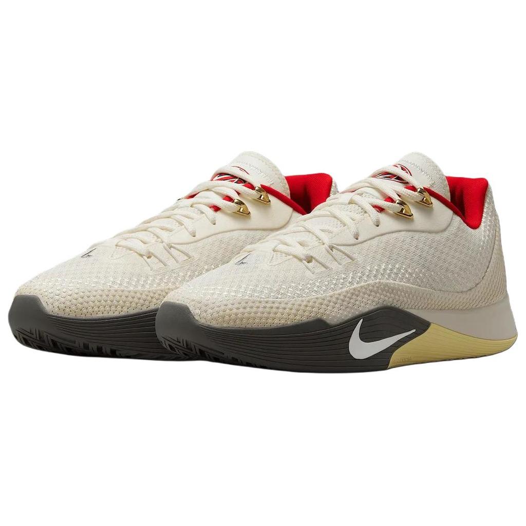 New Nike S.T. Flare Abrasion Resistant Low Top Vintage Basketball Shoes Men's Pearl White HF0232-002