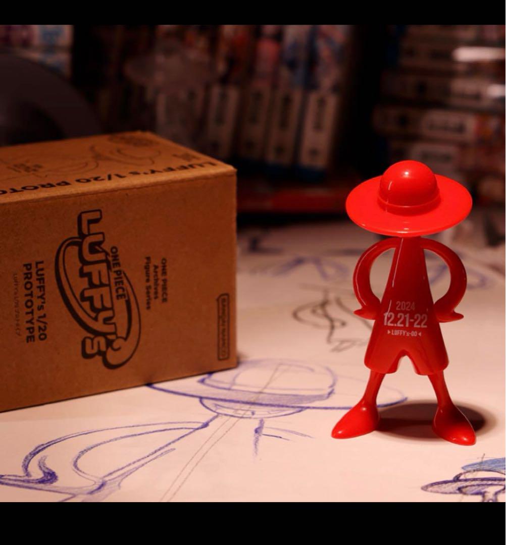 

[USED] LUFFY s 1/20 Prototype Figure, Vinyl, Box Opened