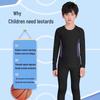 Children's Quick-Drying Sports Suit: Boys Basketball Compression Shirt & Football Base Layer for Spring Training