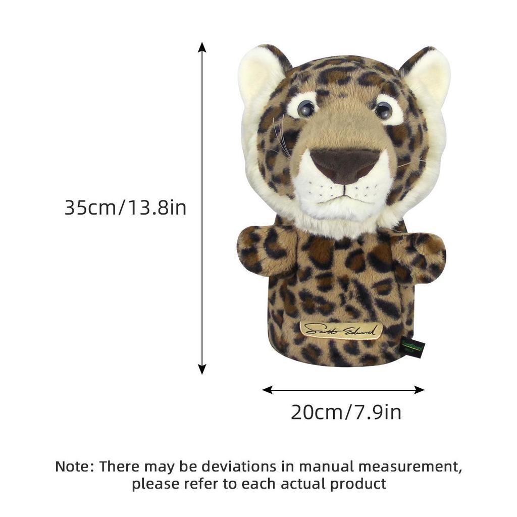 Cartoon Lion Golf Driver Headcover - Wood Club Protection Cover