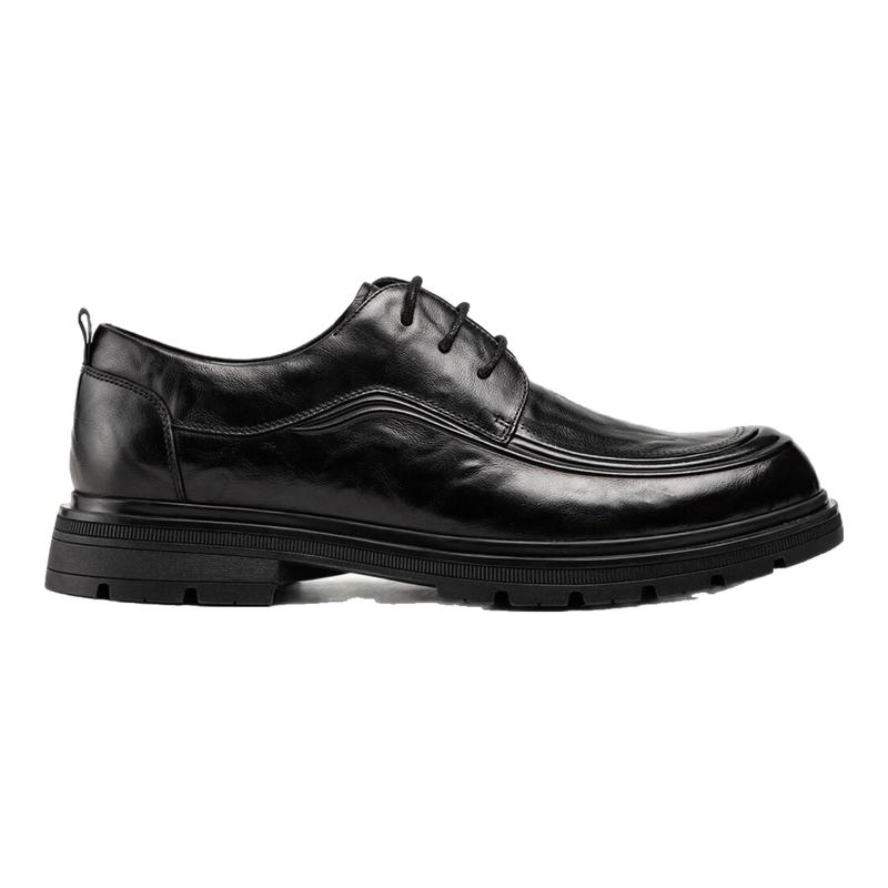 Aokang Men s Business Casual Wrinkle Leather Derby Shoes 43