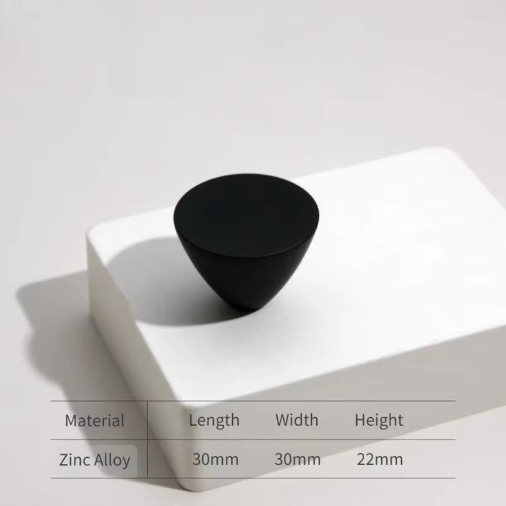 Zinc Alloy Furniture Handle Single Hole Conical Drawer Handle Colourful Cabinet Drawer Knobs Pulls For Cabinets Wardrobes