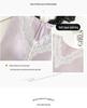 Women's Premium Three-Piece Pajama Set, Spring/Autumn, Outdoor-Ready, with Lace & Chest Pads, Comfortable Casual Home Wear