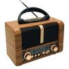 Bluetooth Audio Portable Wireless Retro Amfmsw Radio With Light Tf Card Usb Flash Disk Mp3 Player